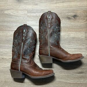 JUSTIN Sun Buffalo Western Boot